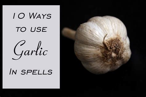 Garlic magical properties